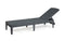 Keter Jaipur SunLounger - Anthracite with Cool Grey Cushions