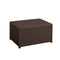 Keter Arica Storage Table - Whiskey Brown